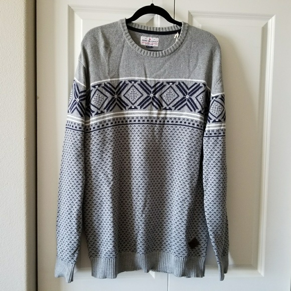 Brand new men sweater, Gray color, size 2X - Picture 4 of 8